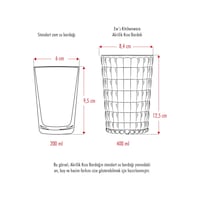 Allegra Beyaz Akrilik Bardak 400 Ml Su, Meşrubat Ve Kahve Yanı Sunumlar İçin Cam Değildir Kırılmaya Dayanı Çok Renkli