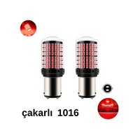 Carub Ampul 12v 1016 144 Led Şeffaf Oto Geri Vites Ampulü Fren Stop Lambası Düz Çakarlı Kırmızı Br0404051 Carub Ampul 12v 1016 144 Led Şeffaf Oto Geri Vites Ampulü Fren Stop Lambası Düz Çakarlı Kırmızı Br0404051