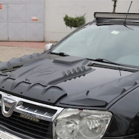 Dacia Duster Uyumlu 2018-2024 Ön Kaput Scoop Ve Dragon Set 4 Parça Dacia Duster Uyumlu 2018-2024 Ön Kaput Scoop Ve Dragon Set 4 Parça