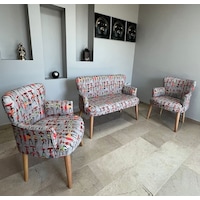 Azra Mobilya Çay Seti Koltuk Takımı - Cafe - Balkon - Bahçe - Ofis Mobilyası - Oturma Grubu Gri Azra Mobilya Çay Seti Koltuk Takımı - Cafe - Balkon - Bahçe - Ofis Mobilyası - Oturma Grubu Gri