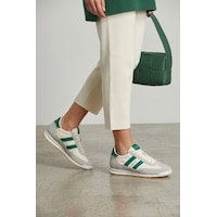 Lufian 121230067 Greta Kadın Hakiki Deri Klasik Sneaker Yeşil Lufian 121230067 Greta Kadın Hakiki Deri Klasik Sneaker Yeşil