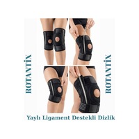 Standart Beden Patella Ve Ligament Destekli Dizlik Cırt Ayarlı Standart Beden Patella Ve Ligament Destekli Dizlik Cırt Ayarlı