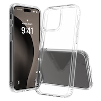 Apple Uyumlu iPhone Buff 16 Pro Max Air Hybrid Şeffaf Kılıf Crystal Clear Apple Uyumlu iPhone Buff 16 Pro Max Air Hybrid Şeffaf Kılıf Crystal Clear