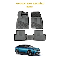 Peugeot 3008 Elektrikli 2025+ İle Uyumlu 3d Oto Paspas Premium Peugeot 3008 Elektrikli 2025+ İle Uyumlu 3d Oto Paspas Premium