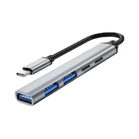 Polham 5in1 Type C To 3x Usb, 2x Pd Type C Çoğaltıcı Çevirici Hub, Klavye, Mouse,usb Okuyucu Adaptör Polham 5in1 Type C To 3x Usb, 2x Pd Type C Çoğaltıcı Çevirici Hub, Klavye, Mouse,usb Okuyucu Adaptör