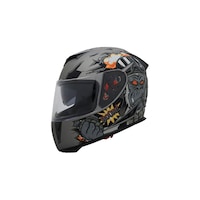 Cox Güneş Vizörlü Kapalı Kask Sr-f Boom Full Face Kask Açık Gri - Koyu Gri Cox Güneş Vizörlü Kapalı Kask Sr-f Boom Full Face Kask Açık Gri - Koyu Gri