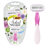 Bıc Soleil Escape 5 Bıçaklı Kadın Tıraş Bıçağı 2 Li Rose Magnolia Bıc Soleil Escape 5 Bıçaklı Kadın Tıraş Bıçağı 2 Li Rose Magnolia