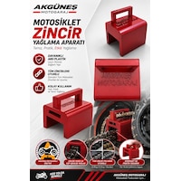 Motosiklet Zincir Yağlama Aparatı Evrensel Uyumlu, Tüm Zincirlere Uygun Zincir Yağlama Aleti 1 Motosiklet Zincir Yağlama Aparatı Evrensel Uyumlu, Tüm Zincirlere Uygun Zincir Yağlama Aleti 1