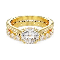 5693508 Swarovski Yüzük Stılla:rıng Double Whı/gos 50 Çok Renkli 5693508 Swarovski Yüzük Stılla:rıng Double Whı/gos 50 Çok Renkli
