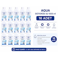 Aqua Distile Su 1000 Ml 16 Adet Aqua Distile Su 1000 Ml 16 Adet