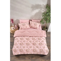 Marla Home Çift Kişilik Çift Taraflı Welsoft Yorgan Seti Wellsoft Battaniye Pofuduk Yumuşak Pudra Rose Marla Home Çift Kişilik Çift Taraflı Welsoft Yorgan Seti Wellsoft Battaniye Pofuduk Yumuşak Pudra Rose