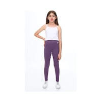 Toontoy Kids Toontoy Kız Çocuk Tayt Mor Toontoy Kids Toontoy Kız Çocuk Tayt Mor