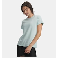 Under Armour Tech Ssc - Solid Kadın T-shirt-32775 Yeşil Under Armour Tech Ssc - Solid Kadın T-shirt-32775 Yeşil