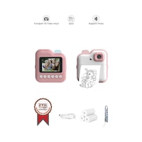 Torima Trm-cmr15 Pembe Dijital Video Kayıt Fotoğraf Çocuk Kamerası Anlık Termal Resim Kağıt Baskılı Yazıcı Torima Trm-cmr15 Pembe Dijital Video Kayıt Fotoğraf Çocuk Kamerası Anlık Termal Resim Kağıt Baskılı Yazıcı