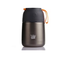 Baby Plus Vakumlu Çift Taraflı Mama Termosu 450 ML Gri Baby Plus Vakumlu Çift Taraflı Mama Termosu 450 ML Gri
