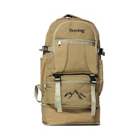 Unisex Körüklü Kanvas Kumaş Laptop Bölmeli Outdoor Sırt Çantası Dağcı Sırt Çantası Escp02 Bej Bej Unisex Körüklü Kanvas Kumaş Laptop Bölmeli Outdoor Sırt Çantası Dağcı Sırt Çantası Escp02 Bej Bej