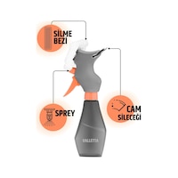 Manta 3'ü 1 Arada Hazneli Spreyli Peluş Bezli Cam Sileceği, Araç Diğer Manta 3'ü 1 Arada Hazneli Spreyli Peluş Bezli Cam Sileceği, Araç Diğer