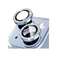 Buff Apple Uyumlu iPhone 14 / 14 Plus Diamond Kamera Lens Koruyucu Mavi Buff Apple Uyumlu iPhone 14 / 14 Plus Diamond Kamera Lens Koruyucu Mavi