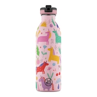Kids Bottle Magic Friends Pipetli Paslanmaz Çelik Çocuk Su Matarası 500 Ml Pembe Kids Bottle Magic Friends Pipetli Paslanmaz Çelik Çocuk Su Matarası 500 Ml Pembe