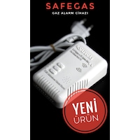 Safegas Sg-03 Gaz Alarm Cihazı Gaz Dedektörü Safegas Sg-03 Gaz Alarm Cihazı Gaz Dedektörü