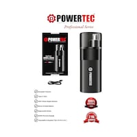 Powertec TR-504 Profesyonel Şarjlı Burun & Kulak Kılı Tıraş Makinesi 9600 Rpm 2 Saat Siyah