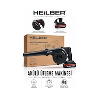Heilber Ba011511 Akülü Üfleme Makinesi 21v Yaprak Ve Toz Üfleme Blower 2 Batarya 1 Şarj Aleti Hız Ayarlı Heilber Ba011511 Akülü Üfleme Makinesi 21v Yaprak Ve Toz Üfleme Blower 2 Batarya 1 Şarj Aleti Hız Ayarlı