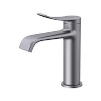 Creavit Lua Şelale Lavabo Armatürü Metalik Gri Bt.lu1500gr Creavit Lua Şelale Lavabo Armatürü Metalik Gri Bt.lu1500gr