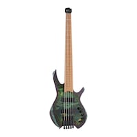 Cort Space5sdg Headless 5 Telli Bas Gitar - Star Dust Green Prof Cort Space5sdg Headless 5 Telli Bas Gitar - Star Dust Green Prof