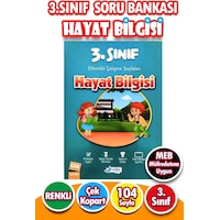 3.sınıf Hayat Bilgisi - Etkinlikli Çalışma Ve Soru Bankası Kitabı