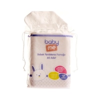 Baby Me Bebek Temizleme Pamuğu 60 Adet Baby Me Bebek Temizleme Pamuğu 60 Adet