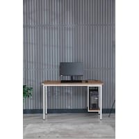 Arpelia Bilgisayar Masası Sağ Sol Yönlü Pc Kasa Raflı Beyaz - Çam Arpelia Bilgisayar Masası Sağ Sol Yönlü Pc Kasa Raflı Beyaz - Çam