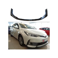 Toyota Corolla Uyumlu 2016-2018 Ön Tampon Altı Ek (piyano Black) Taıwan Toyota Corolla Uyumlu 2016-2018 Ön Tampon Altı Ek (piyano Black) Taıwan