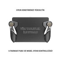 Polham 6 Parmak Tüm Tabletler İle Uyumlu Pubg Ve Mobil Oyun Kontrol Adaptörü, Kaymaz Çizmez Joystick Polham 6 Parmak Tüm Tabletler İle Uyumlu Pubg Ve Mobil Oyun Kontrol Adaptörü, Kaymaz Çizmez Joystick