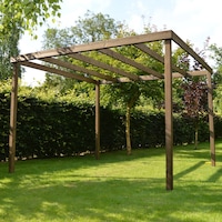 Ahşap Smart Pergole Tente Çardak 250x250 Cm Ahşap Smart Pergole Tente Çardak 250x250 Cm
