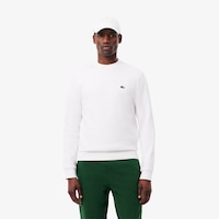 Sweatshirt Lacoste Sh9801-001 Beyaz Sweatshirt Lacoste Sh9801-001 Beyaz