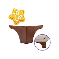 Açelya 10 Cm Ceviz Ahşap Desenli Lüx Mobilya Kanepe Sehpa Ünite Koltuk Ayağı Plastik Baza Ayak Açelya 10 Cm Ceviz Ahşap Desenli Lüx Mobilya Kanepe Sehpa Ünite Koltuk Ayağı Plastik Baza Ayak