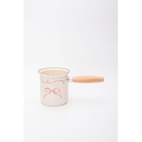 Rebel Bow Ahşap Saplı Emaye Cezve 500ml - 6 Kişilik Rebel Bow Ahşap Saplı Emaye Cezve 500ml - 6 Kişilik