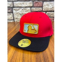 Hamze Mlb Nakış Hip Hop Snapback Rapper Basket Beyzbol Cap Şapka Kırmızı - Siyah Hamze Mlb Nakış Hip Hop Snapback Rapper Basket Beyzbol Cap Şapka Kırmızı - Siyah