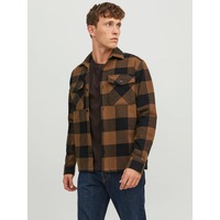 Jack & Jones Jack&jones Rahat Kesim Kahverengi Erkek Gömlek 12241533 001 Jack & Jones Jack&jones Rahat Kesim Kahverengi Erkek Gömlek 12241533 001