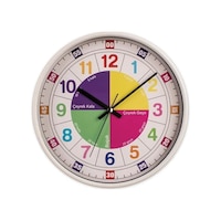 Öğretici Çocuk Odası Saati - 30 Cm Renkli Öğretici Çocuk Odası Saati - 30 Cm Renkli