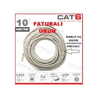 10 Metre Cat6 Internet Patch Kablo 10 Mt Cat 6 Rj45 Utp 10 Metre Cat6 Internet Patch Kablo 10 Mt Cat 6 Rj45 Utp