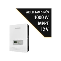 Lexron 1KW 1000 W Watt Mppt 12v Tam Sinus Akıllı İnverter Lexron 1KW 1000 W Watt Mppt 12v Tam Sinus Akıllı İnverter