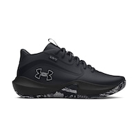 Under Armour Lockdown 7 Erkek Çocuk Siyah Basketbol Ayakkabısı Siyah