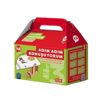 Adım Adım Konuşuyorum Terapi Konuşma Eğitim Seti 3 - Lali Yayınları Adım Adım Konuşuyorum Terapi Konuşma Eğitim Seti 3 - Lali Yayınları