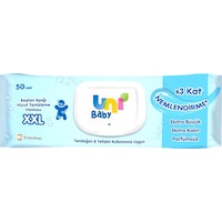 Uni Baby Vücut Temizleme Havlusu Xxl 50'li Tekli Uni Baby Vücut Temizleme Havlusu Xxl 50'li Tekli