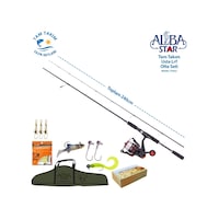 Albastar Tam Takım Usta Lrf Olta Seti Tts022 240Cm-Standart Albastar Tam Takım Usta Lrf Olta Seti Tts022 240Cm-Standart