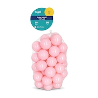 Soft Pembe Havuz Topu 50 Adet Yumuşak Oyun Havuzu Topları, Filede 1+ Yaş Soft Pembe Havuz Topu 50 Adet Yumuşak Oyun Havuzu Topları, Filede 1+ Yaş