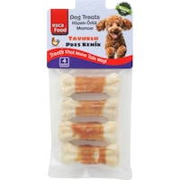Esca Food Tavuklu Press Kemik Köpek Ödülü 7cm 4'lü Esca Food Tavuklu Press Kemik Köpek Ödülü 7cm 4'lü
