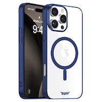 Apple Uyumlu iPhone Buff 16 Pro Max Magsafe Slim Fit Kılıf Blue Apple Uyumlu iPhone Buff 16 Pro Max Magsafe Slim Fit Kılıf Blue
