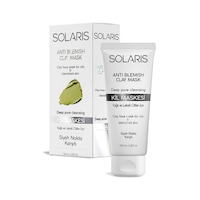 Solaris Kil Maskesi Yağlı ve Lekeli Ciltler İçin 100 ML Solaris Kil Maskesi Yağlı ve Lekeli Ciltler İçin 100 ML